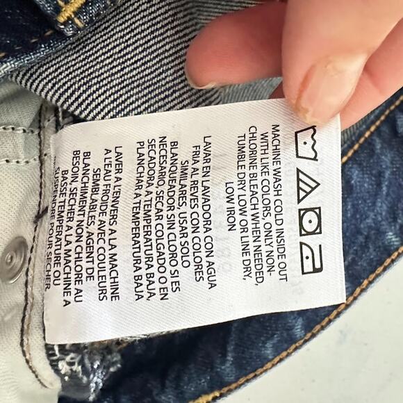 Lee Women's Slim Rider Jeans in Night Journey Blue Size 29 x 31 Retro Denim - Picture 15 of 15